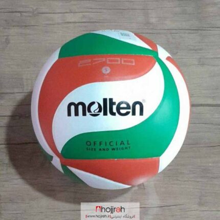 خرید و قیمت توپ والیبال مولتن MOLTEN اصل مدل ۲۷۰۰ کد VM1153 از حجره