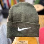 خرید و قیمت کلاه بافت مدل نایک NIKE | صورتی - کرم - طوسی کد AL00 ا حجره