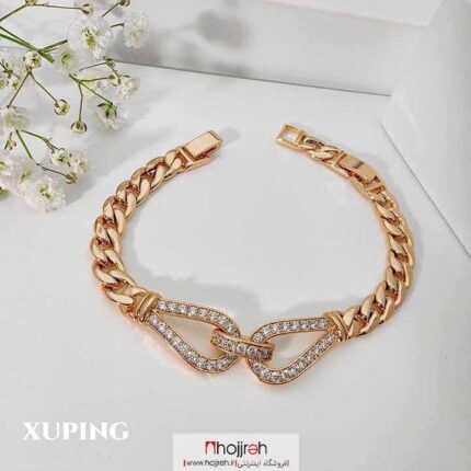 خرید و قیمت دستبند کارتیر برند ژوپینگ XUPING آبکاری طلا کد D611 از حجره