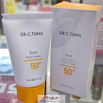 خرید و قیمت کرم ضد آفتاب SPF50 دکتر سی تونا فارماسی 50 میل FARMASI DR.C.TUNA کد SDC01 از حجره