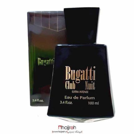 خرید و قیمت ادکلن مردانه رودیر مدل بوگاتی کلاب نویت RODIER BUGATTI CLUB NUIT حجم 100 میل کد R490 از حجره