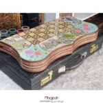 قیمت و خرید تخته نرد و شطرنج خاتم دالبری از حجره