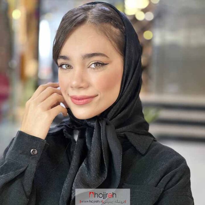 خرید و قیمت مینی اسکارف کوپرا مشکی کد KM29 از حجره