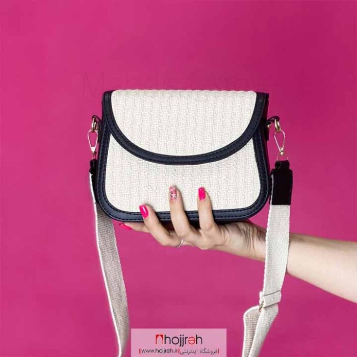 خرید و قیمت کیف یک طرفه چرم کنفی مشکی کد MH871 از حجره
