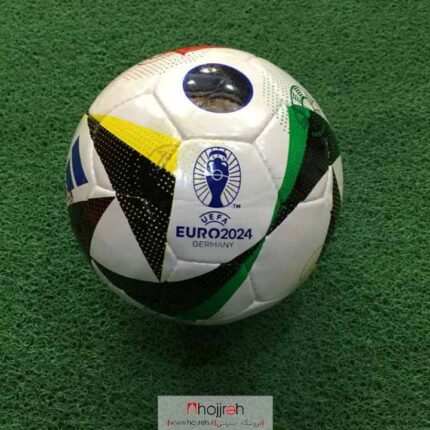 خرید و قیمت توپ فوتبال یورو EURO 2024 پرسی سایز ۵ کد VM1321 از حجره