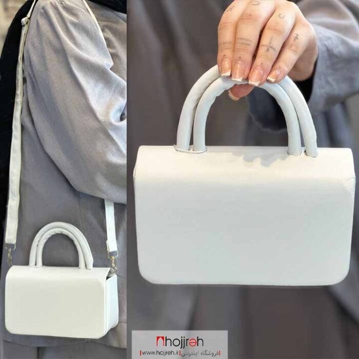 خرید و قیمت کیف یک طرفه دستی و دوشی زارا ZARA سفید کد KM32 از حجره