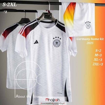 خرید و قیمت بلوز و شورت تیم ملی آلمان Germany ( کیت جدید ) کد VM1392 از حجره