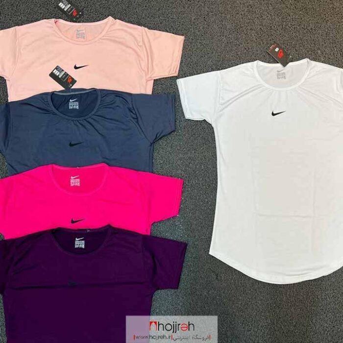 خرید و قیمت تیشرت زنانه نایک NIKE بنفش کد VM1412 ازحجره