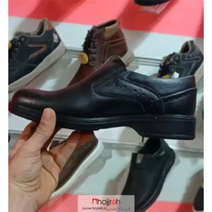 قیمت و خرید کفش طبی هرمز مردانه مشکی | ارسال رایگان کد BT71 از حجره