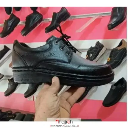 قیمت و خرید کفش طبی کلارک مردانه مشکی | ارسال رایگان کد BT74 از حجره