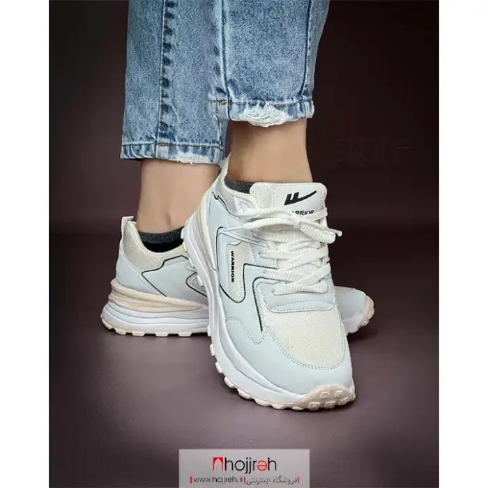 قیمت و خرید کتانی زنانه طرح یواریو سفید کد MH1020 از حجره