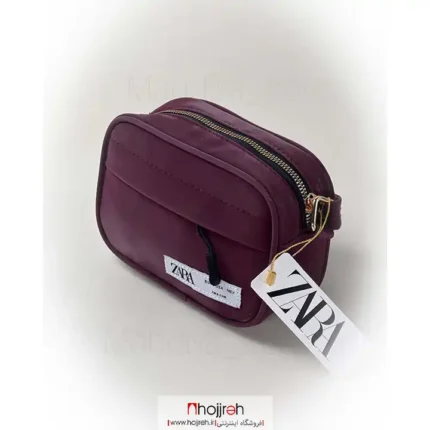 خرید و قیمت کیف یک طرفه زرشکی کد MH1027 از حجره