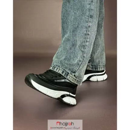 خرید و قیمت کتانی اسپرت طرح فشیون مشکی کد MH1031 از حجره