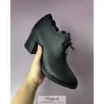 خرید و قیمت کفش طبی طرح پاپیونی مشکی کد MH1032 از حجره