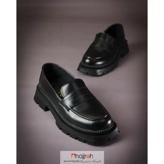 قیمت و خرید کالج اسپرت لژدار مشکی کد MH1055 از حجره