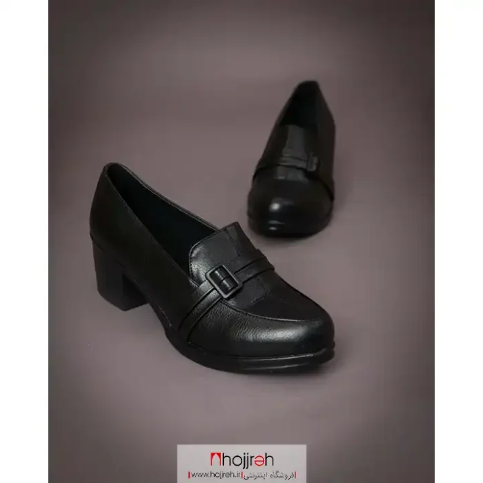 قیمت و خرید کفش طبی طرح سگک نما زنانه مشکی کد MH1078 از حجره