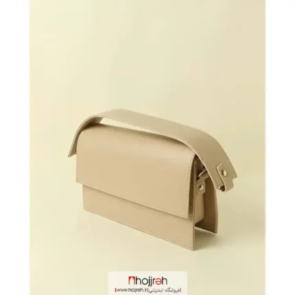 قیمت و خرید کیف چرم دخترانه کرم کد MH1085 از حجره
