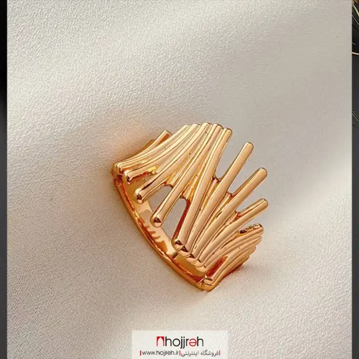 خرید و قیمت انگشتر برند ژوپینگ XUPING آبکاری طلا کد D771 از حجره