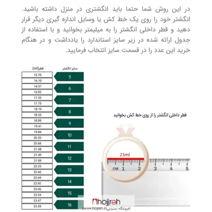 قیمت و خرید انگشتر نقره ایتالیایی ۹۲۵ عیار مدل nymphaea نیمفئا GL11 از حجره