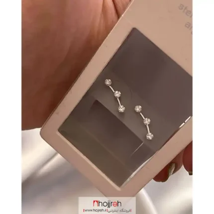 قیمت و خرید گوشواره نقره ۹۲۵ عیار ایتالیایی مدل هسپریس hesperis کد GL18 از حجره