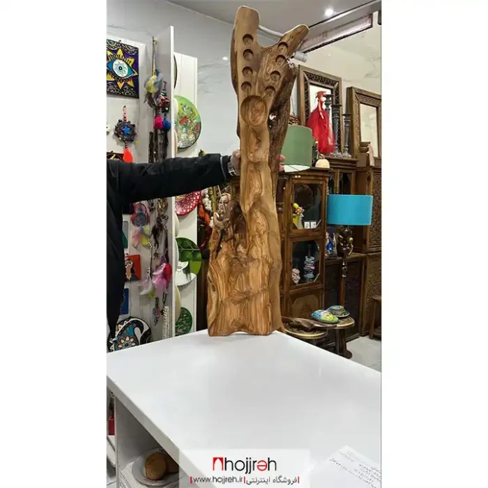 خرید و قیمت اردو خوری خاص 8 خانه چوب زیتون کد GSH00100 از حجره