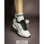 قیمت و خرید کتانی نایک Nike دخترانه سفید مشکی کد MH1090 از حجره