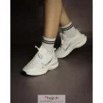 قیمت و خرید کتانی نایک Nike دخترانه سفید کد MH1090 از حجره