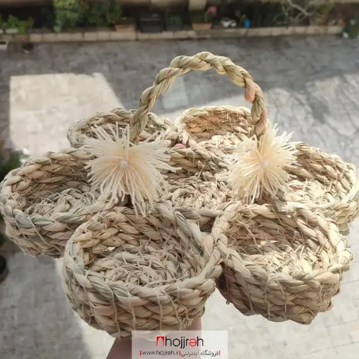 خرید و قیمت هفت سین حصیری دسته دار کد TBD28 از حجره